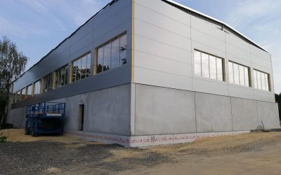 Hala Produkcyjna  Szymiszów – Izolacja dachu + Obudowa ścian