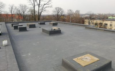 Budynki Mieszkalne Gliwice – izolacja dachu